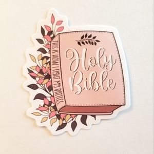 10/$10 Holy Bible Sticker